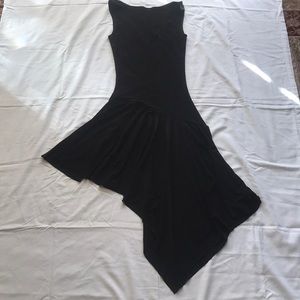 Black party dress elegant in good condition
